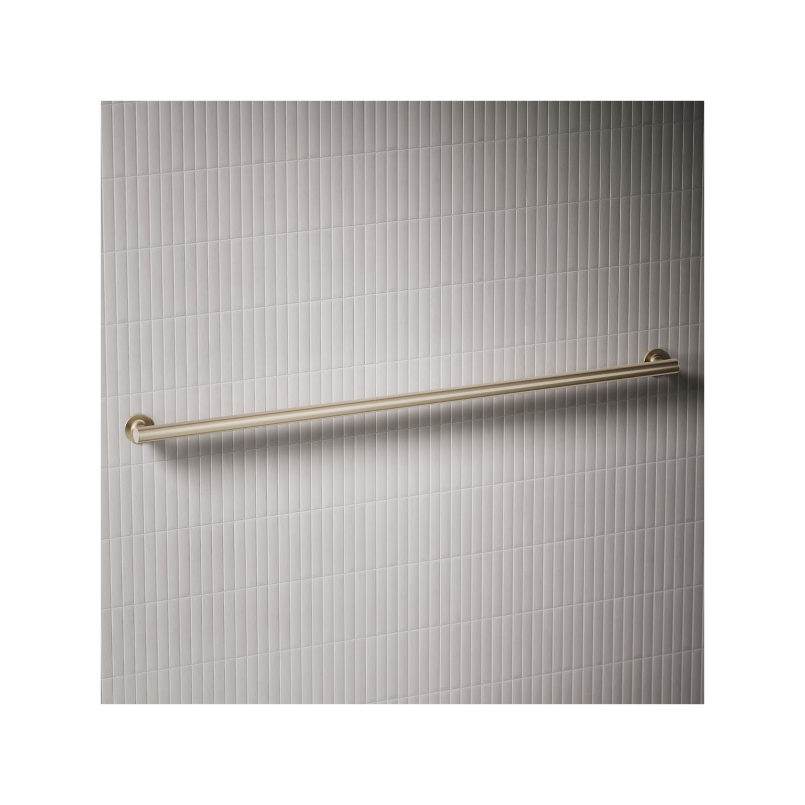 Purist Grab Bar, Vibrant Brushed Bronze, 48"W
