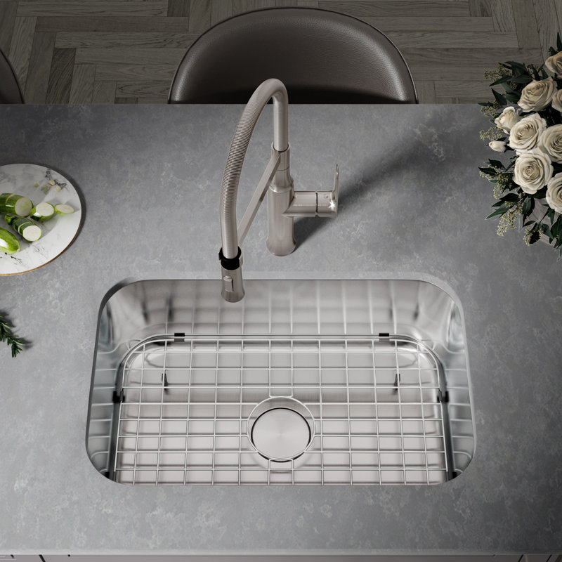 Évier de cuisine encastrable 31 po x l 18 po avec crépine