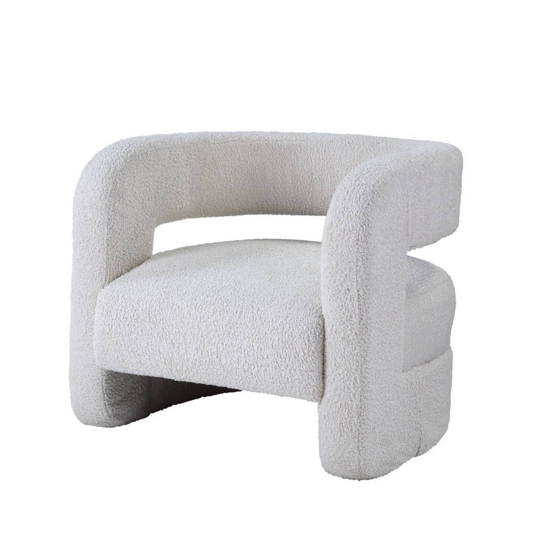 Chaise d'appoint avec pivot, idéale pour le salon ou la chambre à coucher