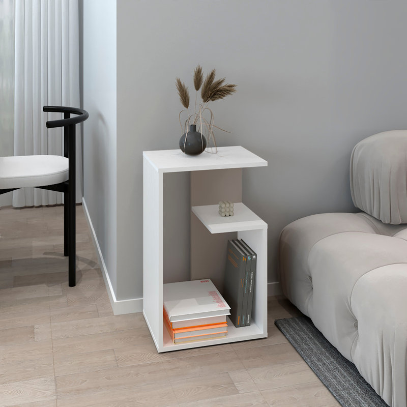 Shadab 39.8cm Console Table, White