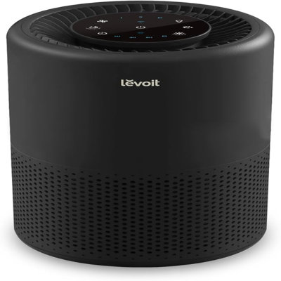 LEVOIT Air Purifier For Home Bedroom, Smart Wifi Alexa Control, Covers Up To 916 Sq.Foot, 3 In 1 Filter For Allergies, Pollutants, Smoke, Dust, 24Db Quiet For Bedroom, Core 200S-P, Black