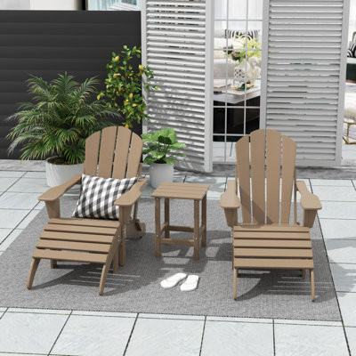 Shaunna 5 Pieces Seating Group with Table and Ottoman
