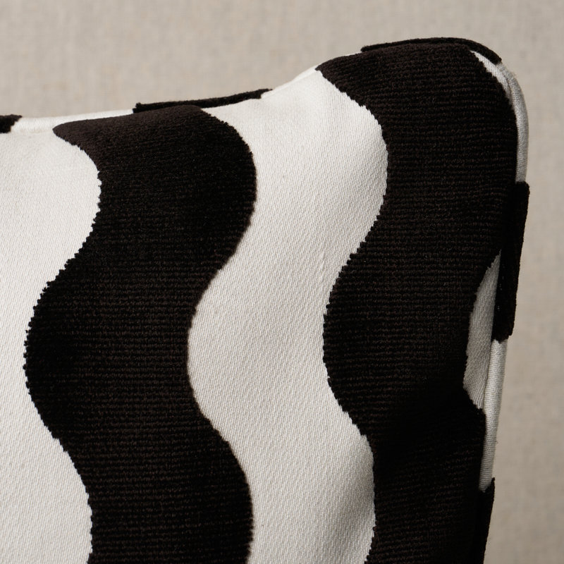 Schumacher x Miles Redd The Wave Pillow, Black