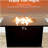 Covered Steel Outdoor Fire Pit Table