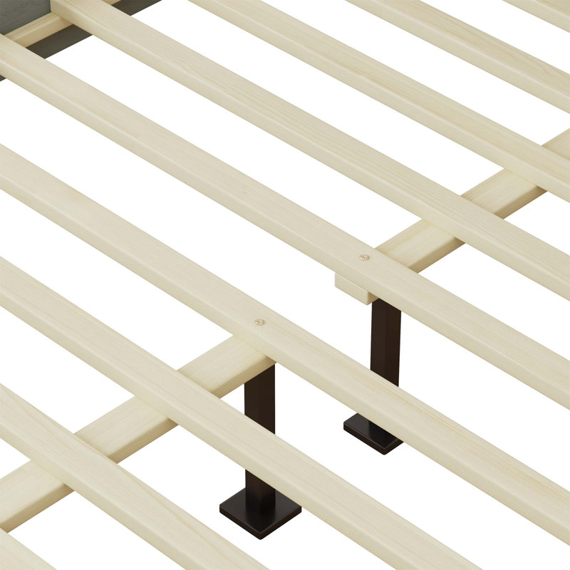 Tête de lit tapissier en bois massif, une solution de couchage durable et élégante pour les chambres modernes avec un excellent support de matelas