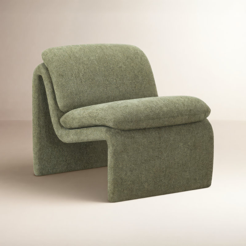 Piara 26.4'' Wide Armless, Green