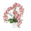 Modern Orchid Arrangement in Round Fiberstone Pot-1084581252