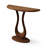 Nut-brown Solid Wood Console Table-380614468