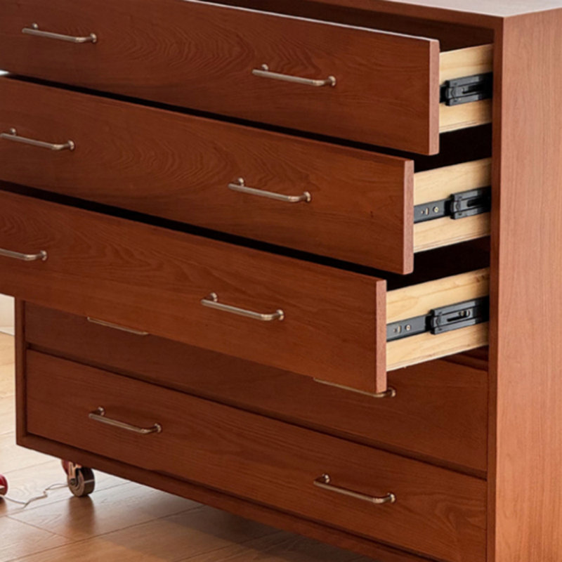 Retro Multi-Drawer Sideboard, Brown
