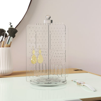 Acrylic Jewellery Stand + Rotating