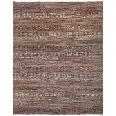 One-of-a-Kind Rectangle 7'11" x 10'3" Hand Knotted Area Rug