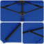 Umbrella Polyester and Aluminium Outdoor Parasol Garden Shade Terrace-831547692