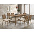 Geli 7-pcs Dining Table Set