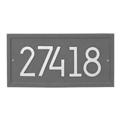 Modern Address Plaque