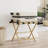 Vidaxl Folding Luggage Rack 24.4"X16.5"X19.9" Bamboo