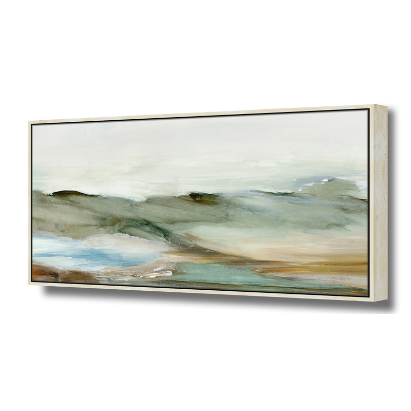 Salt & Silence, Tan, 26" H x 50" W
