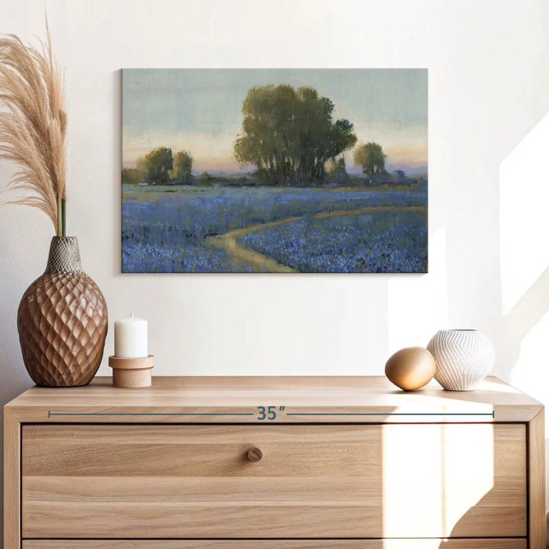 Alvord Blue Bonnet Field I, 16" H x 24" W