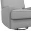 Fauteuil oscillant, inclinable et pivotant rembourré Abingdon-1174302633