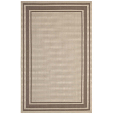 Modway Rim Solid Border Borderline Indoor and Outdoor Area Rug
