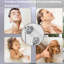 Pomme de douche double Premium avec douchette et système de filtration avancé-113054053