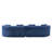 Chenille Curved Sofa, Modern Design For Compact Living Spaces With No Assembly