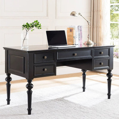 American Country All Solid Wood Home Office Writing Desk