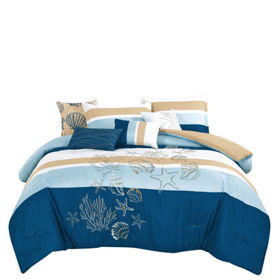 Molara Luxury 7 Piece Comforter Set