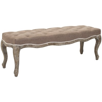 Safavieh Polyester Blend Upholstered Bench | Wayfair