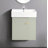 21.6 inch Modern Floating Bathroom Vanity with Ceramic Basin - Perfect for Small Bathrooms, Right side storage-102863271