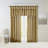 Twist Tab Lined Window Curtain Panel 50x84"