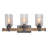 3 - Light Dimmable Vanity Light