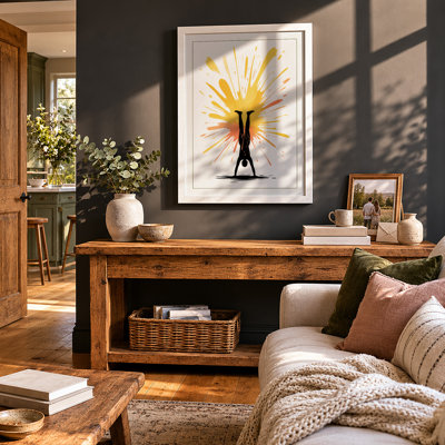 Rising Light Modern - Framed Print