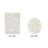 Makaylynn Premium 100% Cotton 2155 GSM 2-Piece Bath Rug Set, OEKO-TEX® Certified, Non-Slip Spray Latex Backing, Plush Tufted, Super Absorbent, Machine Washable Bathroom Rugs, Ivory-122439396-122439394