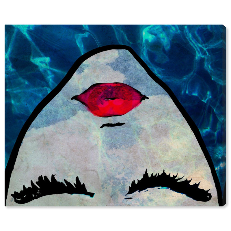 Impression sur toile tendue «Water Coveted Blue Sea», H 36 po x l 45 po x P 1,5 po