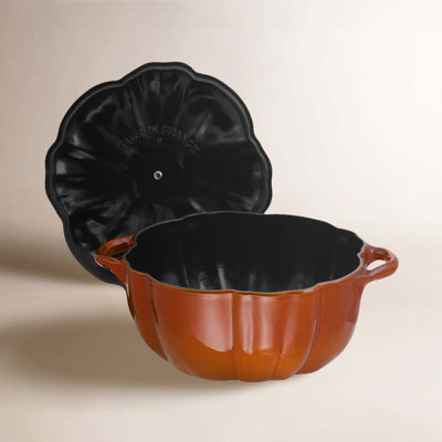Cast Iron 3.65-qt Pumpkin Cocotte