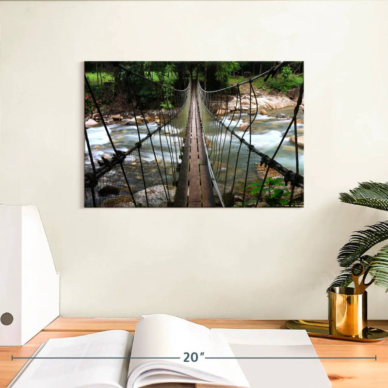 Lilie Steep Rope Bridge, H 8 po x l 12 po
