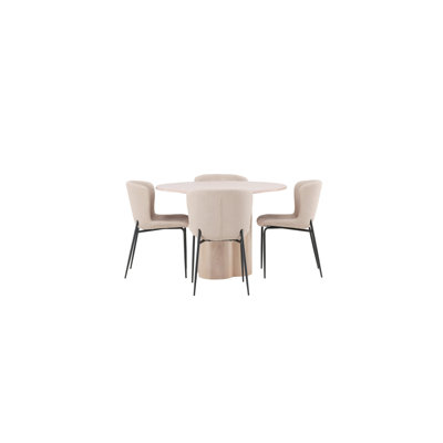 Melrose 4 - Person Dining Set