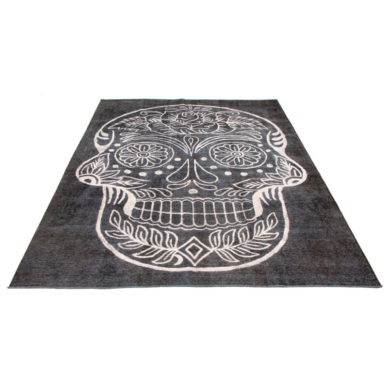 Tapis noir à transition de couleur 8 pi 9 po x 11 pi 11 po
