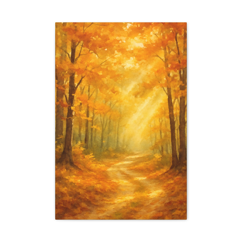 Aaroon Single Picture Frame Print on Canvas, 60.96 cm H x 40.64 cm W