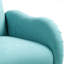 Chaise d'appoint avec pieds en métal dans les bureaux élégants, fauteuil d'appoint en tissu flocon de neige, fauteuil d'appoint individuel