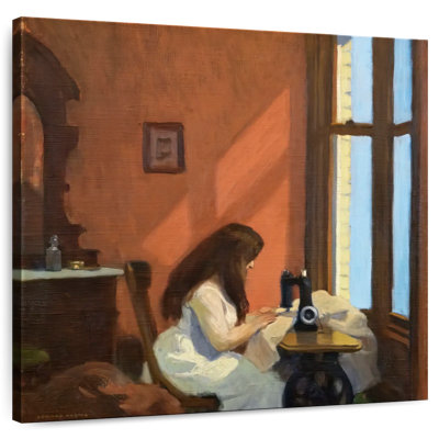 Senne Girl at Machine à coudre