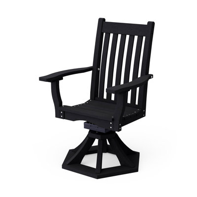 Chaise berçante pivotante avec accoudoirs Classic