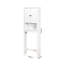 Armoire de rangement pour salle de bain en bois au-dessus de la toilette avec tablette réglable 23,62 x 7,72 x 67,32 po