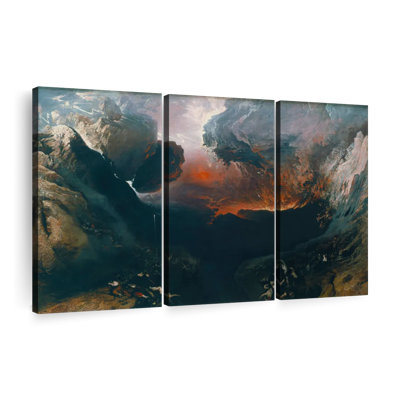 «The Great Day Of His Wrath», reproduction sur toile