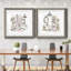 «Pink Opulence I», ensemble de 2 cadres photo-13500719-13500713