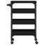  Kitchen Trolley Engineered Wood Cart Mobile Unit Organizer Storage-1403310167