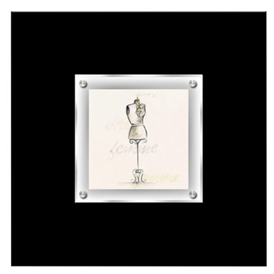 Single Picture Frame Painting on Plastic / Acrylic