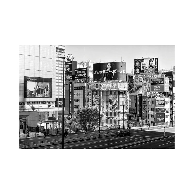Tokyo 1 Piece Wrapped Canvas Wall Art, 20.32 cm H x 30.48 cm W