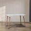 Waris Beech Solid Wood Dining Table-2129272163