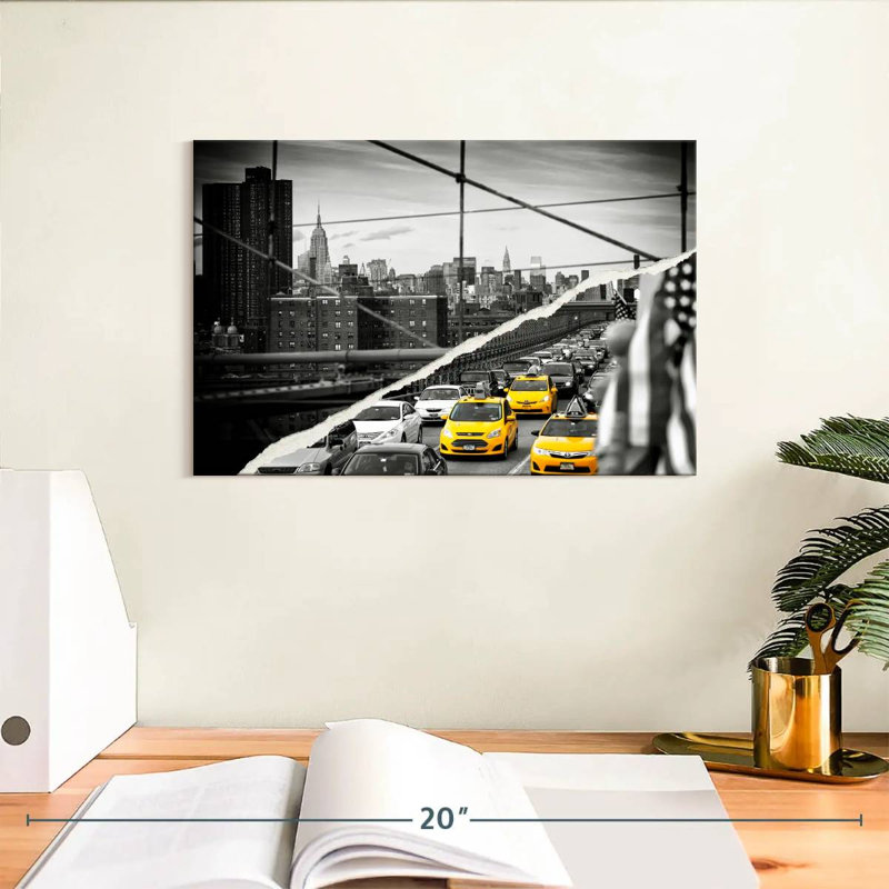Mehar Dual Torn NYC, 8" H x 12" W